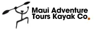 Maui Adventure Tours Kayak Co. Black Logo