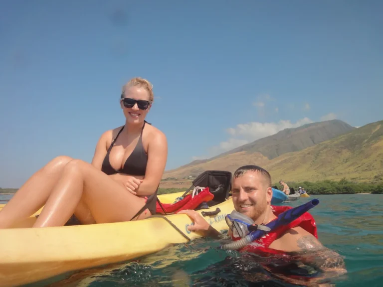 Kayaking in maui